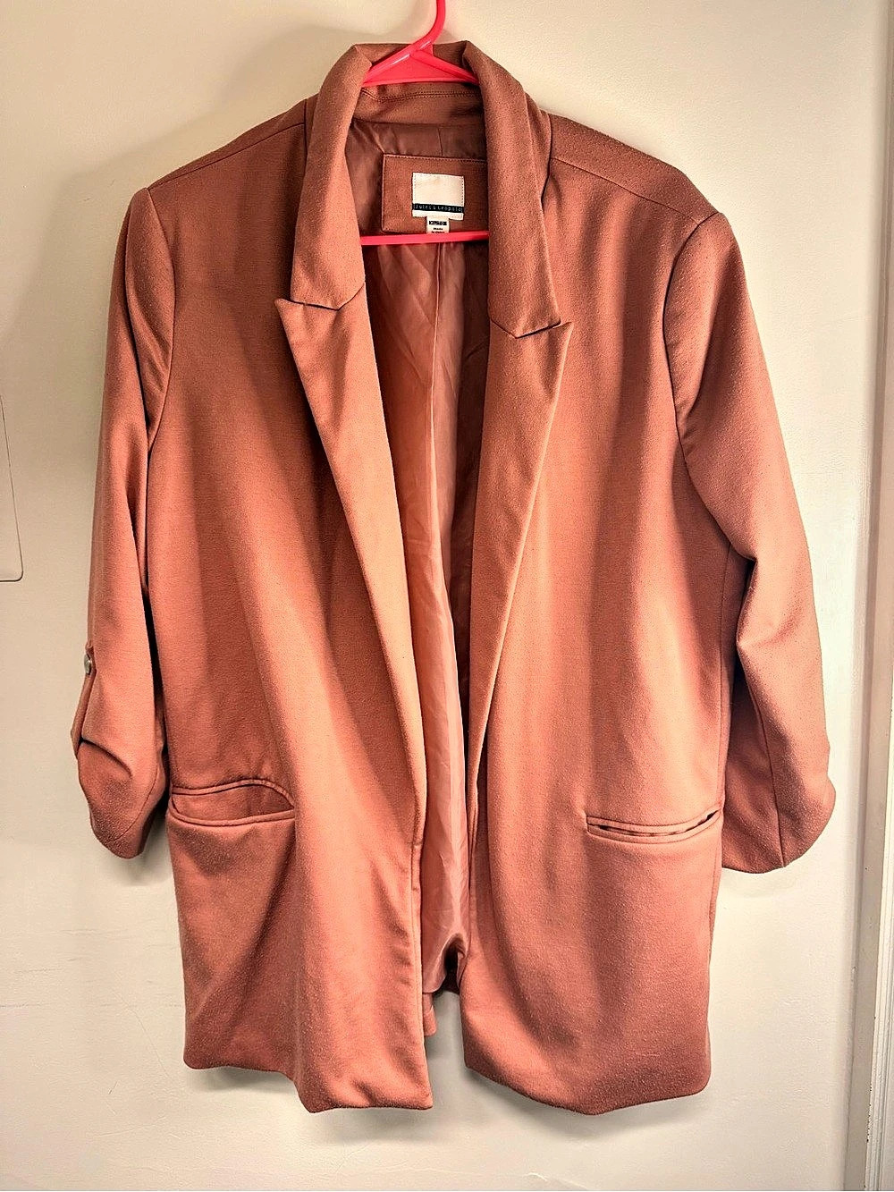Jules & Leopold Blazer in Pink Size XL